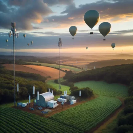 "Vodafone España tests connected balloons to enhance rural coverage, showcasing innovative technology for better connectivity in remote areas."